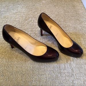 Burgundy Christian Louboutin Pumps